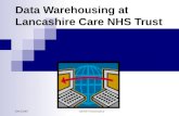 Data Warehousing at Lancashire Care NHS Trust