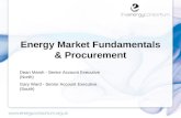 Energy Market Fundamentals & Procurement