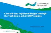 Lessons and regional linkages through the Tool Box in other GWP regions