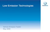 Low Emission Technologies