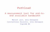 Pathload  A measurement tool for end-to-end available bandwidth