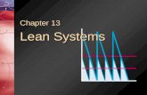 Chapter 13  Lean Systems