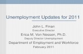 Unemployment Updates for 2011