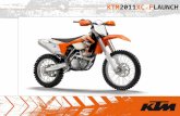 KTM 2011 XC-F LAUNCH