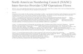 North American Numbering Council (NANC) Inter-Service Provider LNP Operations Flows