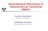Distributed Planning in Hierarchical Factored MDPs