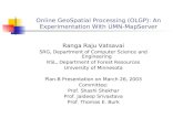 Online GeoSpatial Processing (OLGP): An Experimentation With UMN-MapServer