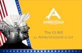 The GI Bill for A PPRENTICESHIP & OJT