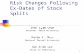 Risk Changes Following Ex-Dates of Stock Splits