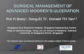 Surgical Management of Advanced  Mooren’s  Ulceration