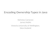 Encoding Ownership Types in Java