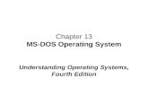 Chapter 13 MS-DOS Operating System