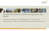 Oesterreichische  Entwicklungsbank AG - OeEB