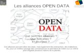 Les alliances OPEN DATA
