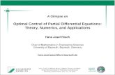 A Glimpse on Optimal Control of Partial Differential Equations: Theory, Numerics, and Applications