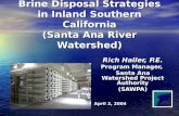Brine Disposal Strategies in Inland Southern California (Santa Ana River Watershed)