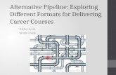 Alternative Pipeline: Exploring Different Formats for Delivering Career Courses