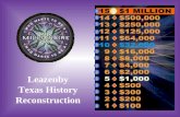 Leazenby Texas History Reconstruction