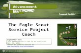 The Eagle Scout Service Project Coach