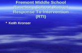 Fremont Middle School Roseburg School District Response To Intervention (RTI)