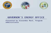 GOVERNOR’S ENERGY OFFICE