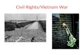 Civil Rights/Vietnam War