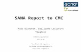 SANA Report to CMC