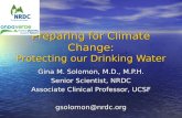 Preparing for Climate Change: Protecting our Drinking Water