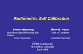 Radiometric Self Calibration