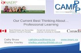 Our Current Best Thinking About… Professional Learning
