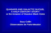 QUASARS AND GALACTIC NUCLEI,  A HALF-CENTURY STORY: or the invasion of Massive Black Holes