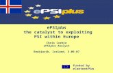 ePSI plus  the catalyst to exploiting PSI within Europe