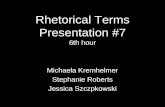 Rhetorical Terms Presentation #7