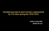 Nonpharmaceutical interventions implemented by US cities during the 1918-1919