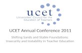 UCET Annual Conference 2011