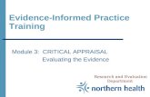 Evidence-Informed Practice Training