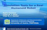 Simulation Tools for a Real Humanoid Robot