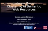 Instance Based Clustering of Semantic Web Resources