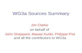 WG3a Sources Summary
