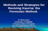 Methods and Strategies for Reviving Kaurna: the Formulaic Method.