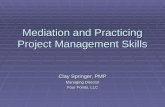 Mediation and Practicing Project Management Skills