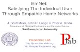 EmNet:  Satisfying The Individual User Through Empathic Home Networks