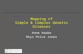 Mapping of Simple & Complex Genetic Diseases
