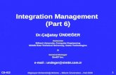 Integration Management  (Part 6)