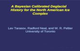 A Bayesian Calibrated Deglacial History for the North American Ice Complex