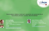 TEACHING CMOS CIRCUIT DESIGN IN NANOSCALE TECHNOLOGIES USING MICROWIND
