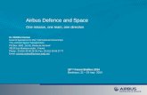 Airbus Defence and Space One mission, one team, one direction