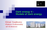 Dark energy II : Models of dark energy