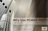 Why Use POWER PNET?