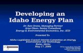 Developing an  Idaho Energy Plan